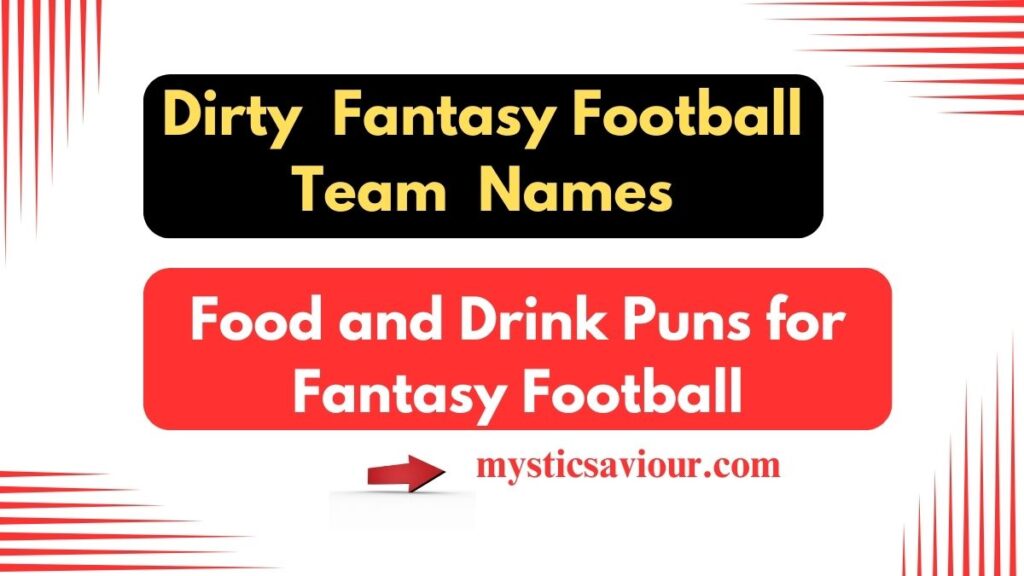 Food and Drink Puns for Fantasy Football