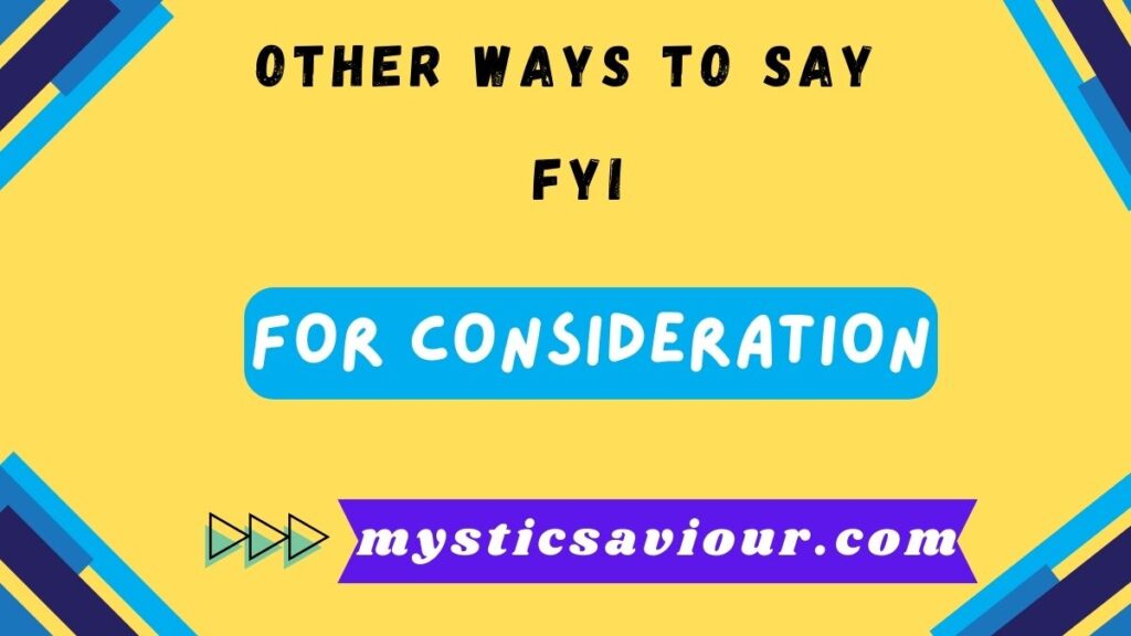 16 Other Ways to Say “FYI” to Enhance Your Communication Skills