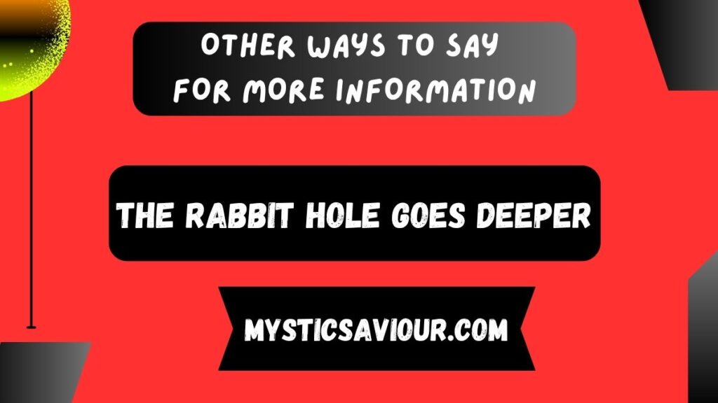 14 Other Ways to Say “For More Information”