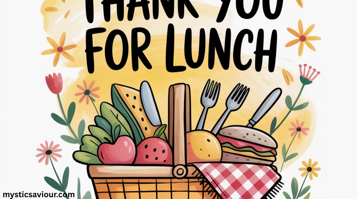 15 Ways to Say “Thank You for Lunch”