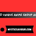 450 Unique Anime Group Names!