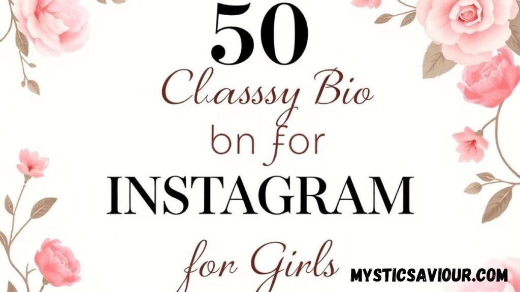 275+ Cute Instagram Bio Ideas for Girls – Fun & Aesthetic!
