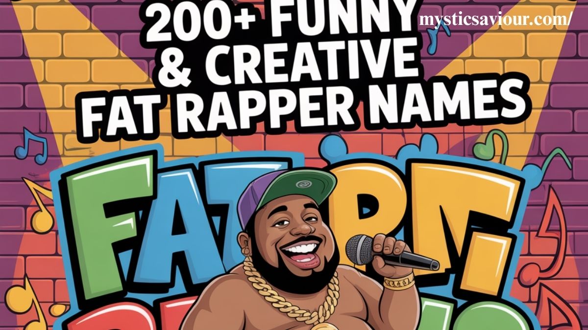 200+ Funny & Creative Fat Rapper Names