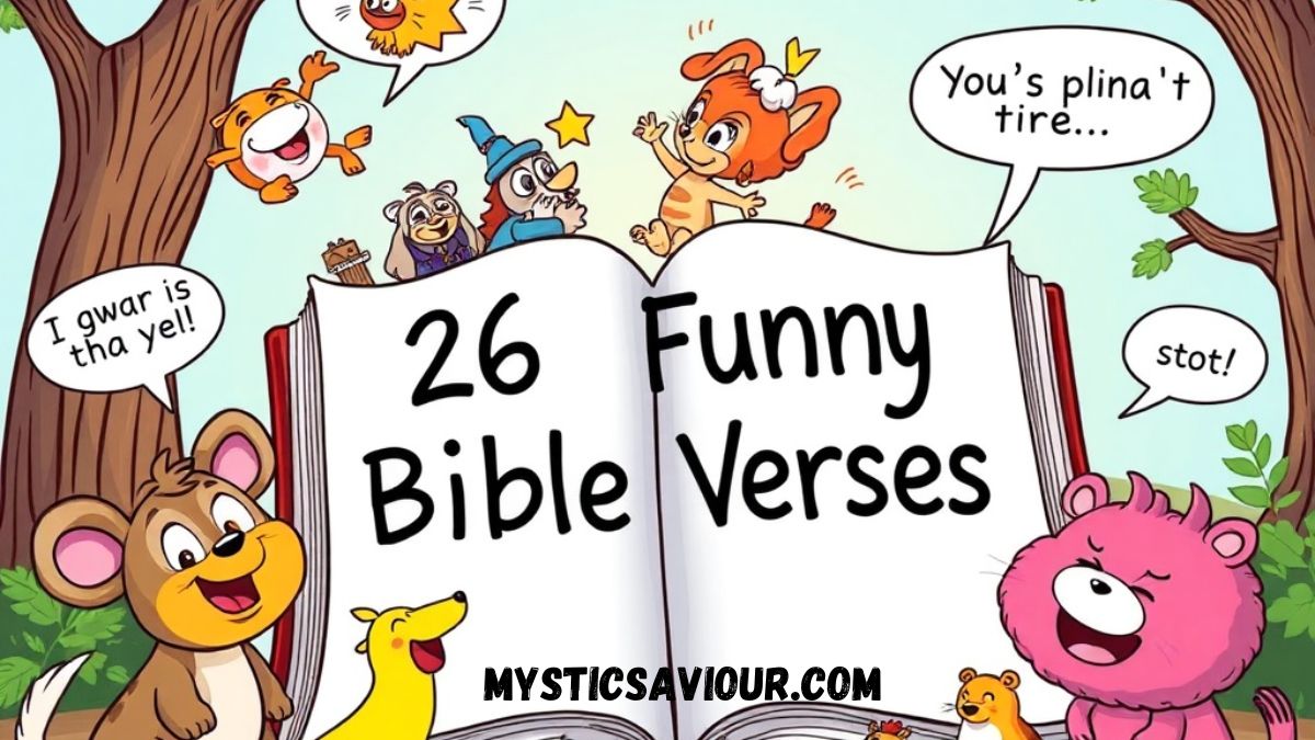 26 Funny Bible Verses