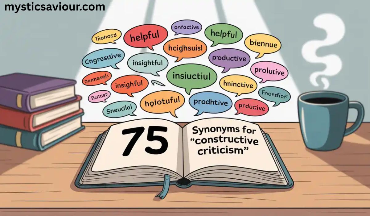 75 Synonyms for “Constructive Criticism”