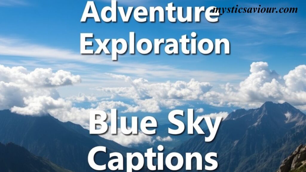 250+Best Blue Sky Captions for Instagram in 2025