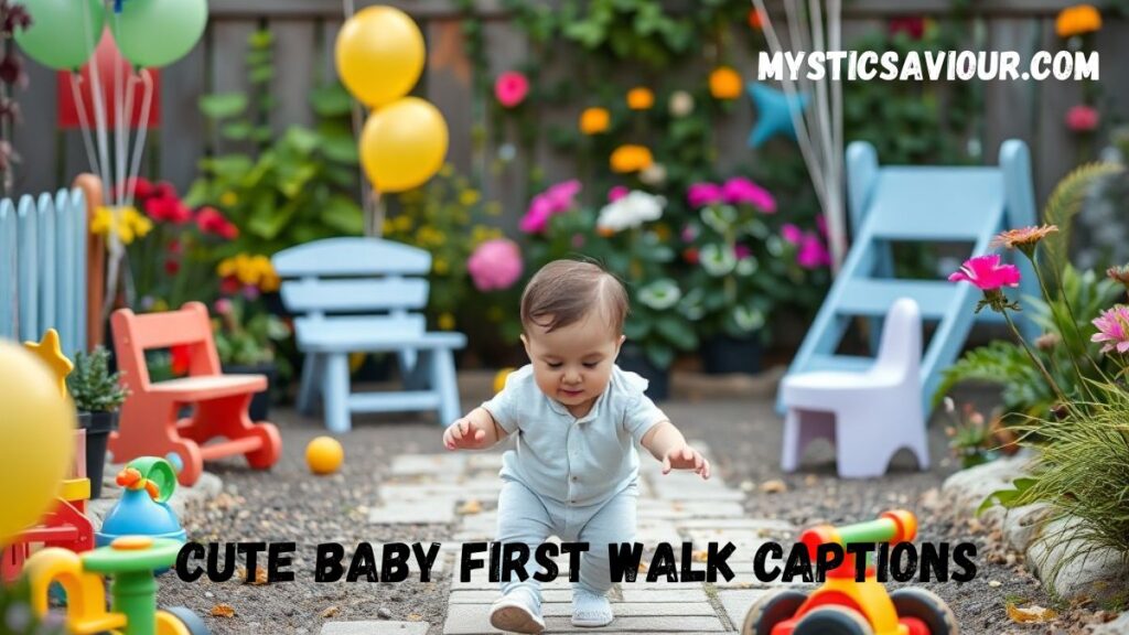 300+Best Baby First Walk Captions for Instagram 2025