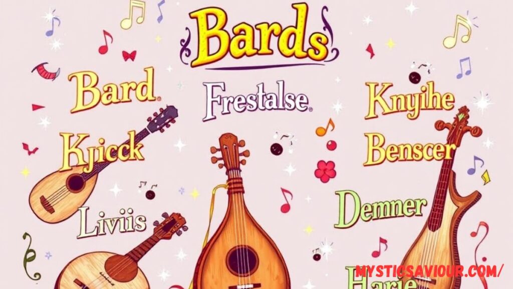 200+ Funny & Creative Bard Names