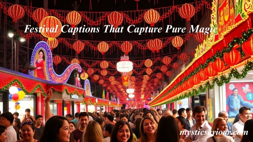 230+ Best Festival Captions for Instagram in 2025