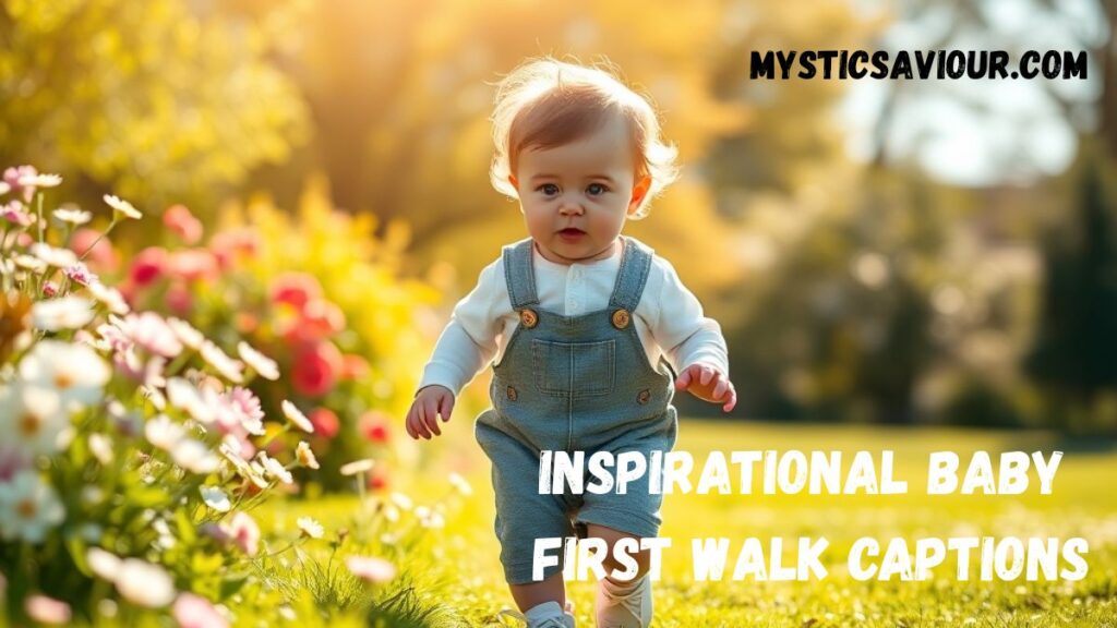 300+Best Baby First Walk Captions for Instagram 2025