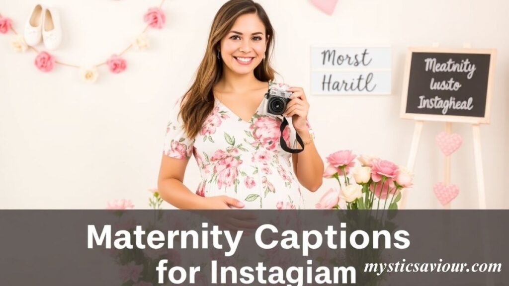 600+ Best Maternity Shoot Captions for Instagram for 2025