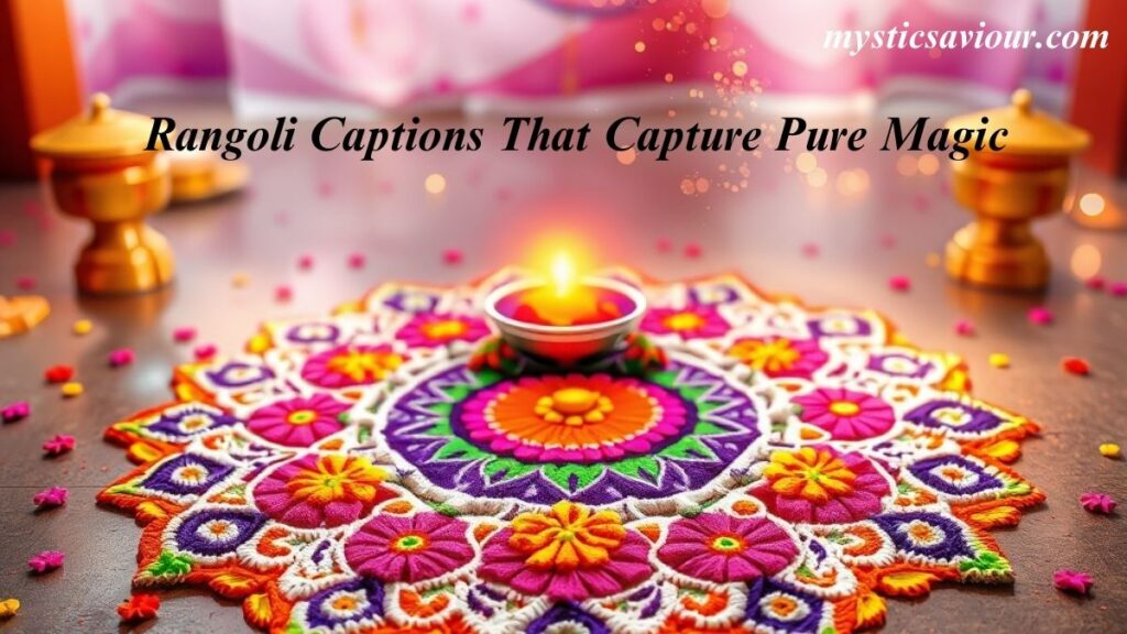 380+ Best Rangoli Captions for Instagram to Shine Bright in 2025