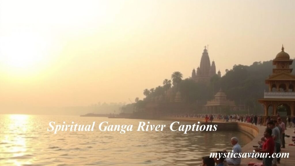 410+ Best Ganga River Captions for Instagram for 2025
