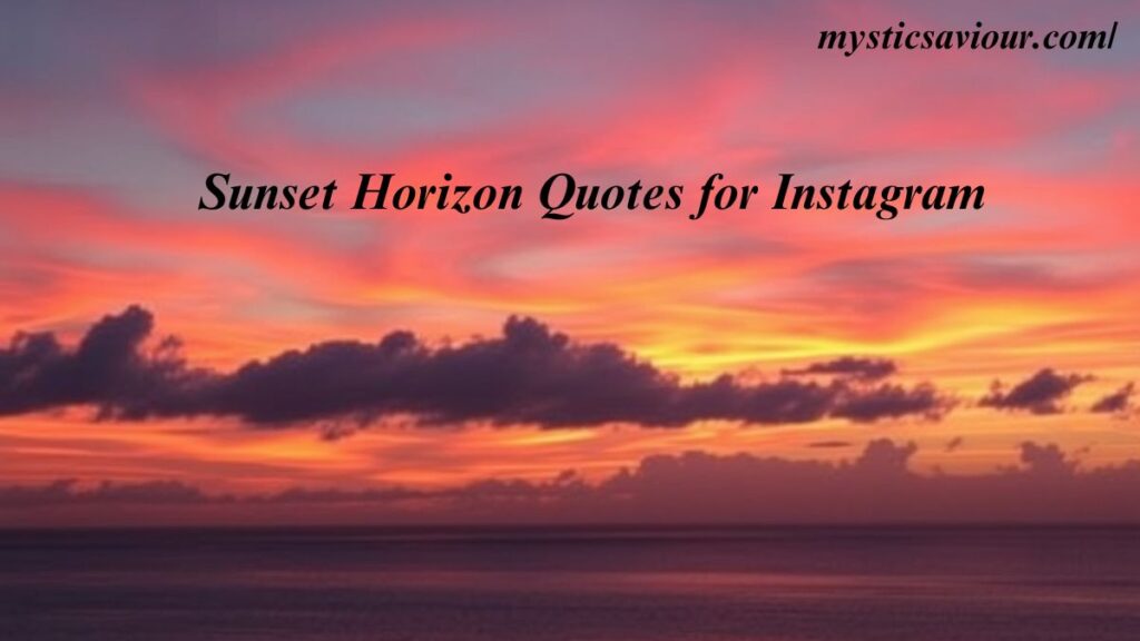 370+Best Sunset Captions for Instagram for 2025