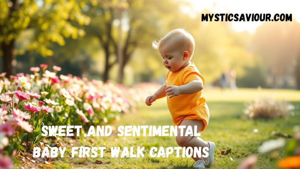 300+Best Baby First Walk Captions for Instagram 2025