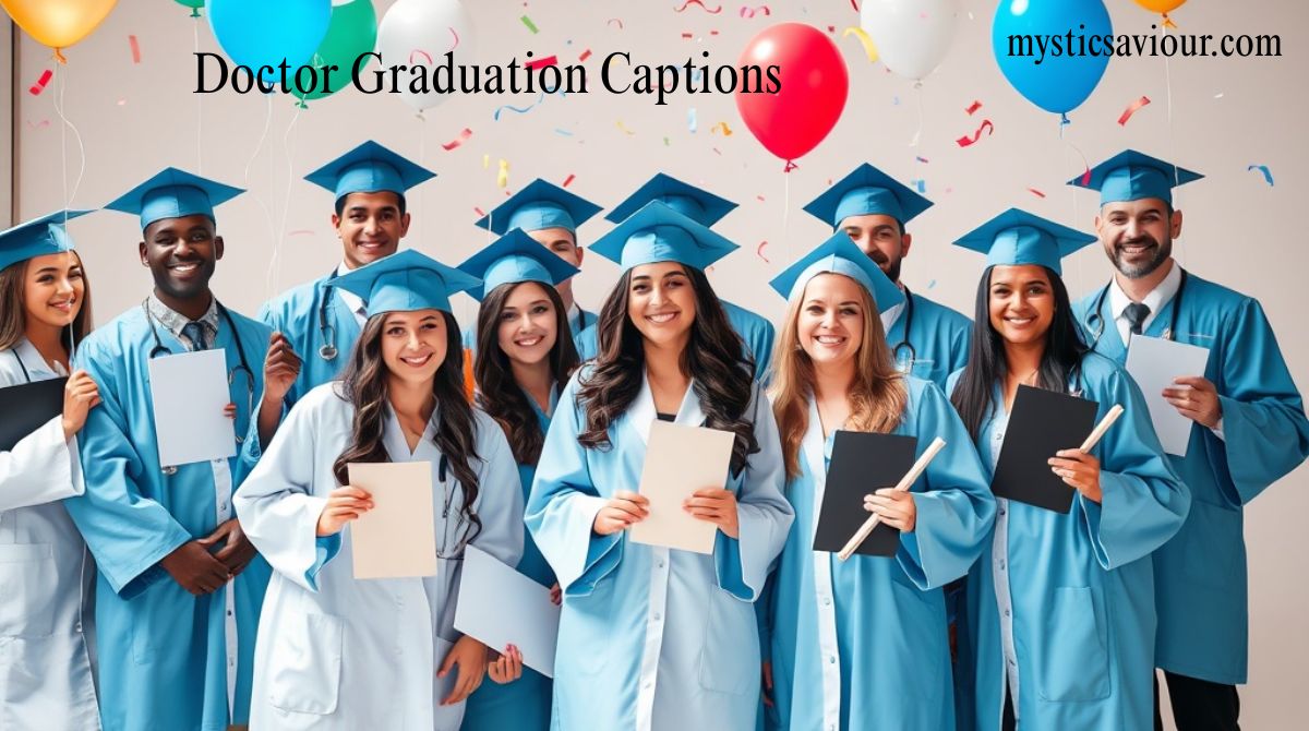 240+ Best Doctor Graduation Captions in 2025