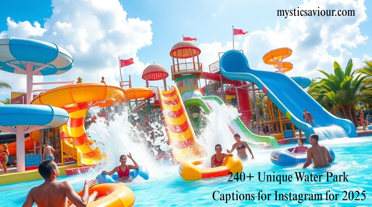 240+ Unique Water Park Captions for Instagram for 2025