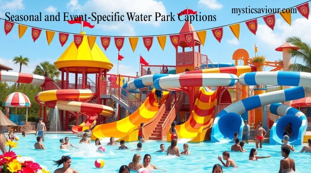 240+ Unique Water Park Captions for Instagram for 2025