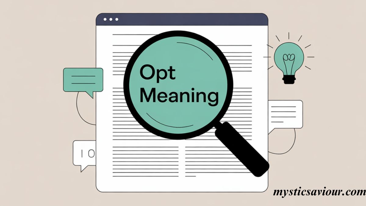 OPT Meaning in Text: A Comprehensive Guide (Clear and Practical)