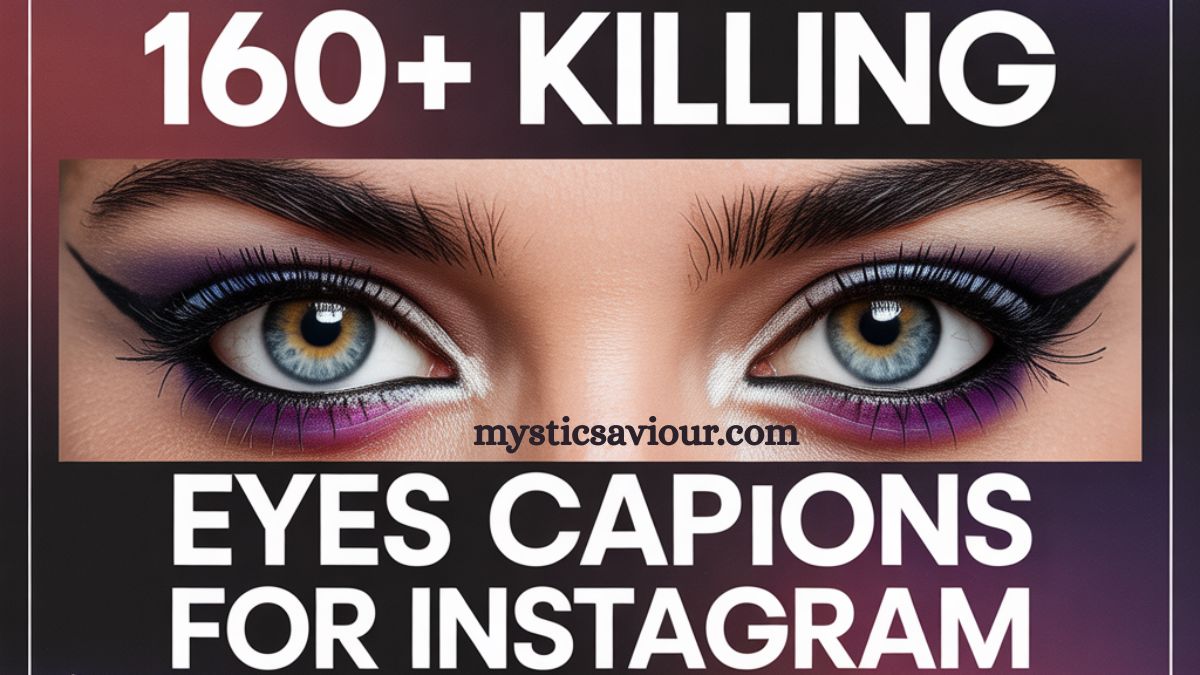 160+ Killing Eyes Captions For Instagram